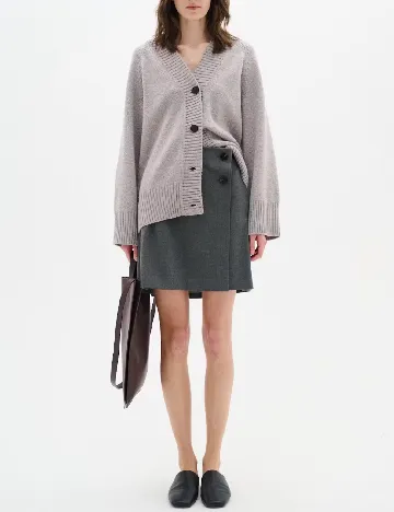 Fusta InWear, gri