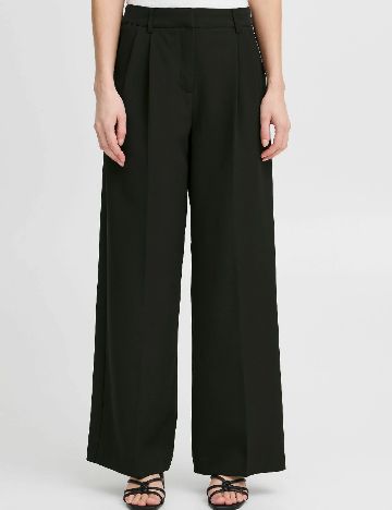 Pantaloni Ichi, negru