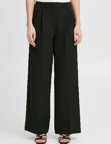 Pantaloni Ichi, negru