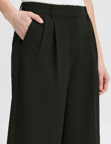Pantaloni Ichi, negru