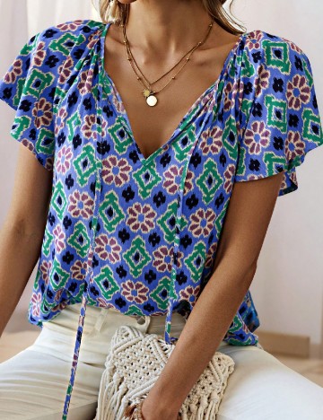 Bluza SHEIN, albastru