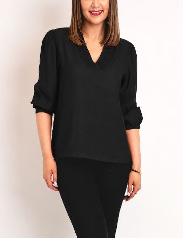 Bluza Kaffe, negru