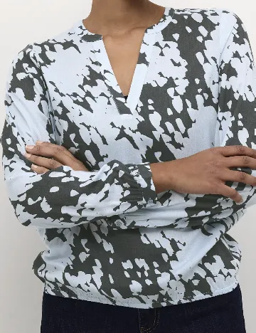 Bluza Kaffe, bleu