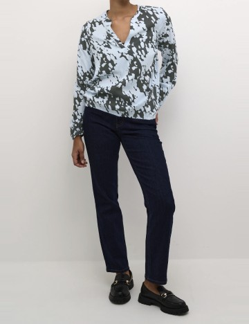 Bluza Kaffe, bleu