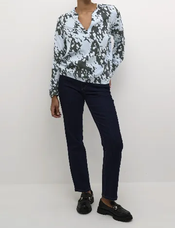 Bluza Kaffe, bleu