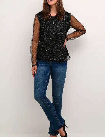 Bluza Cream, negru