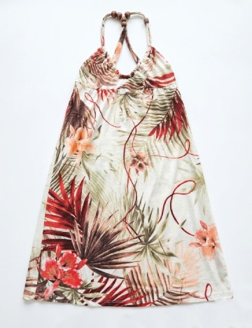 Rochie scurta Bershka, crem