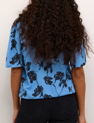 Bluza Kaffe, albastru