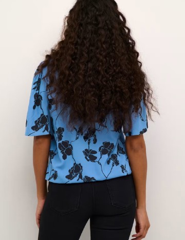 Bluza Kaffe, albastru