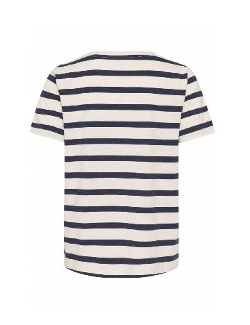 Tricou Cream, gri/bleumarin