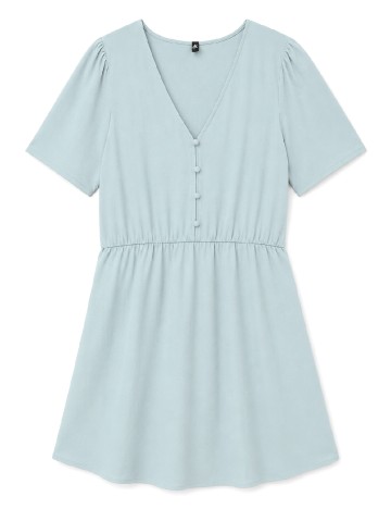 Rochie scurta Pieces, bleu