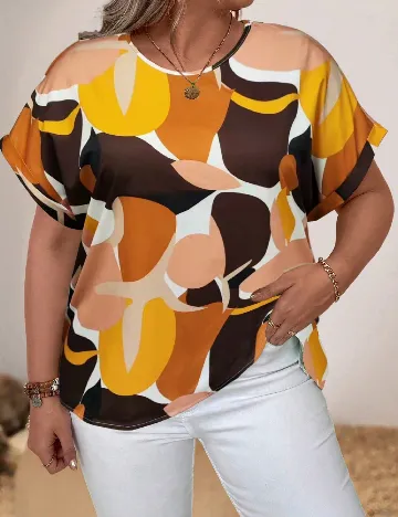 Bluza SHEIN CURVE, mix culori
