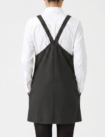 Rochie scurta Zara, gri inchis