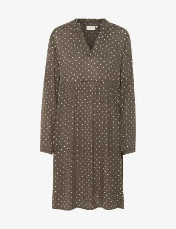 Rochie scurta Kaffe, maro
