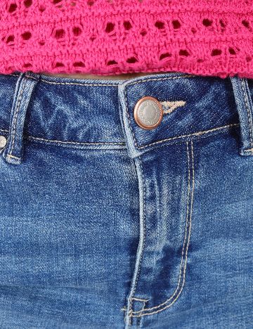 Pantaloni scurti Vero Moda, albastru