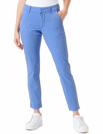 Pantaloni Kaffe, albastru