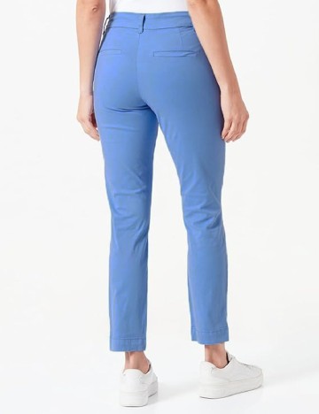 Pantaloni Kaffe, albastru