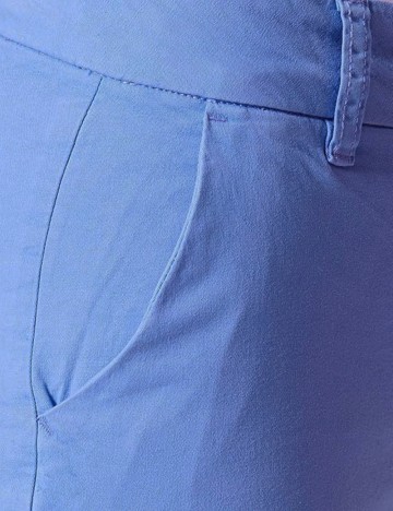 Pantaloni Kaffe, albastru