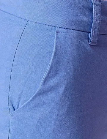 Pantaloni Kaffe, albastru