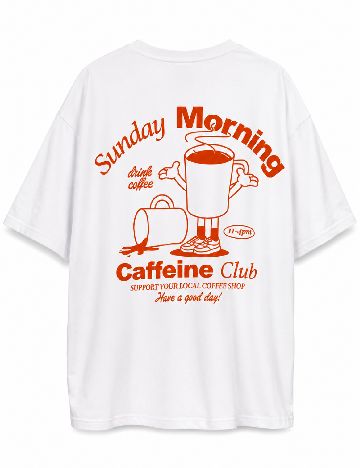 Tricou Oversize PrettyLittleThing, alb