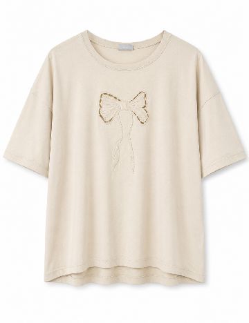 Tricou Jacqueline de Yong, crem
