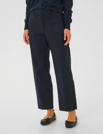 Pantaloni Part Two, bleumarin inchis