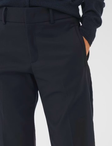 Pantaloni Part Two, bleumarin inchis