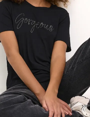 Tricou Kaffe, negru