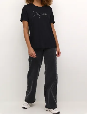 Tricou Kaffe, negru