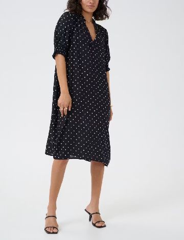 Rochie medie Kaffe, negru