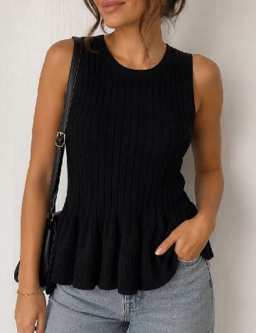 Maiou Vero Moda, negru