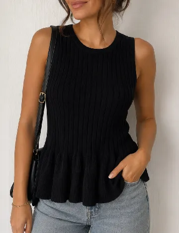 Maiou Vero Moda, negru