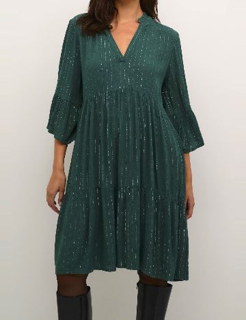 Rochie scurta Kaffe, verde