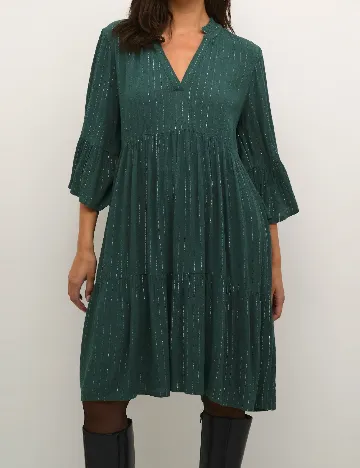 Rochie scurta Kaffe, verde