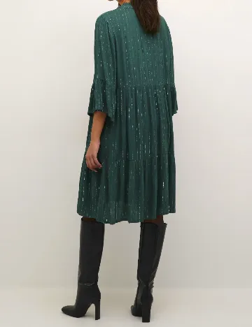 Rochie scurta Kaffe, verde
