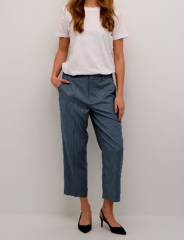 Pantaloni Kaffe, bleumarin