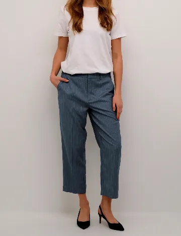 Pantaloni Kaffe, bleumarin