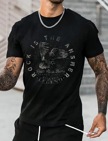 Tricou SHEIN, negru