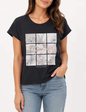 Tricou Only, negru