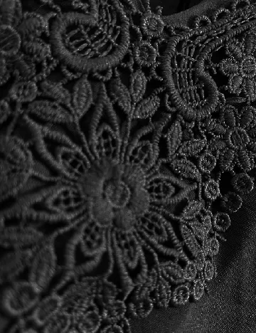 Bluza Pieces, negru