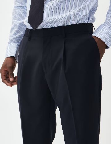 Pantaloni Matinique, bleumarin inchis