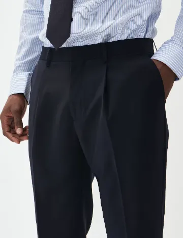Pantaloni Matinique, bleumarin inchis