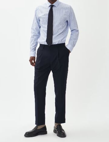 Pantaloni Matinique, bleumarin inchis