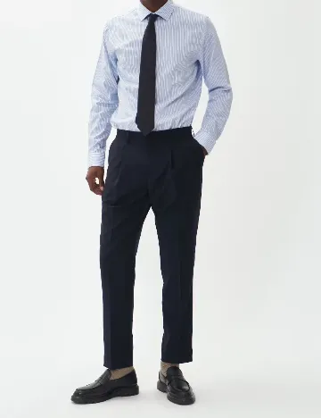 Pantaloni Matinique, bleumarin inchis