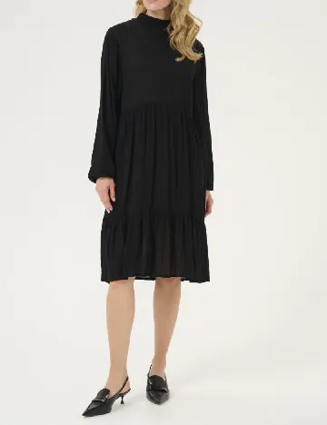 Rochie medie Kaffe, negru