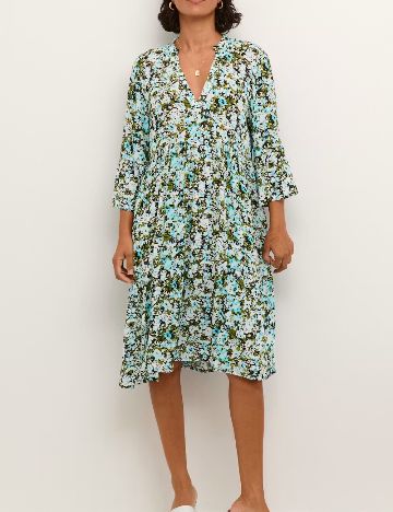 Rochie scurta Kaffe, mix culori