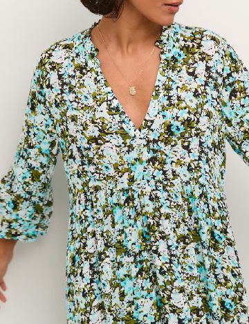 Rochie scurta Kaffe, mix culori