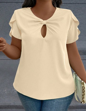 Bluza SHEIN CURVE, crem