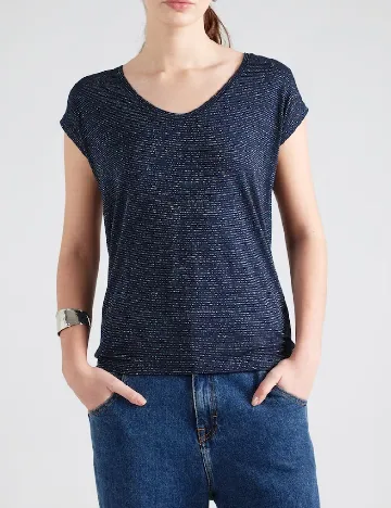 Bluza Pieces, bleumarin