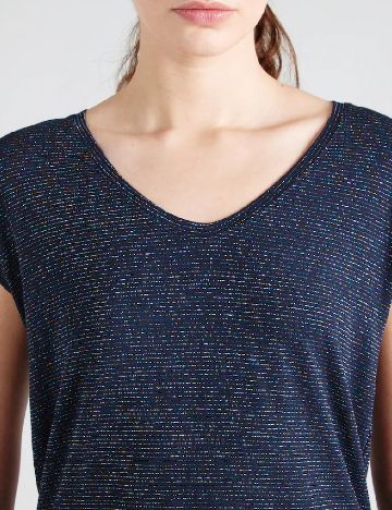Bluza Pieces, bleumarin